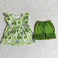 John Deere Farm Ruffle Short Set (For Officially Licensed Merchandise)