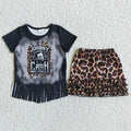 Johnny Cash Fringe Short Set (For Officially Licensed Merchandise)