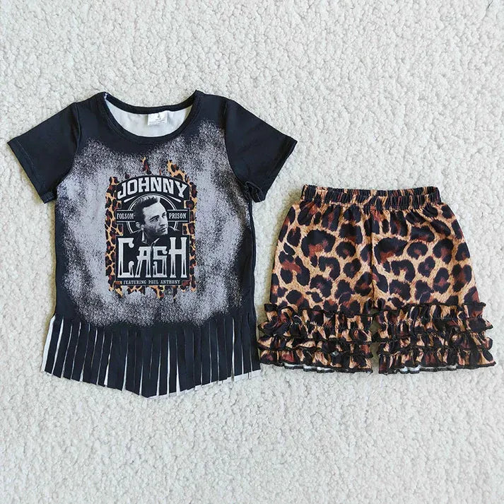 Johnny Cash Fringe Short Set (For Officially Licensed Merchandise)