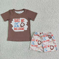 Take Me Out to the Ballgame Short Set