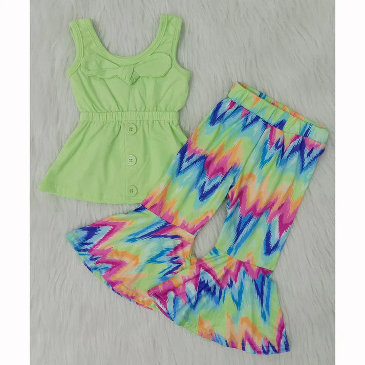 Mint Breeze Bell Bottom Set