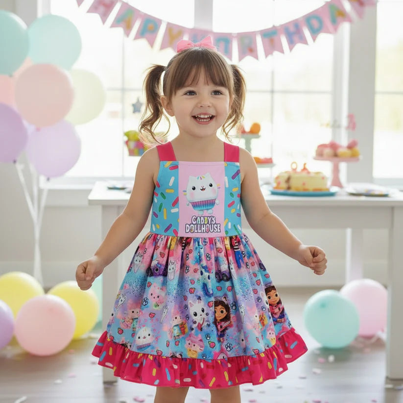 Gabby's Dollhouse Twirl Dress (For Officially Licensed Merchandise)