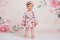 Blush Blossom Ruffle Tunic & Legging Set