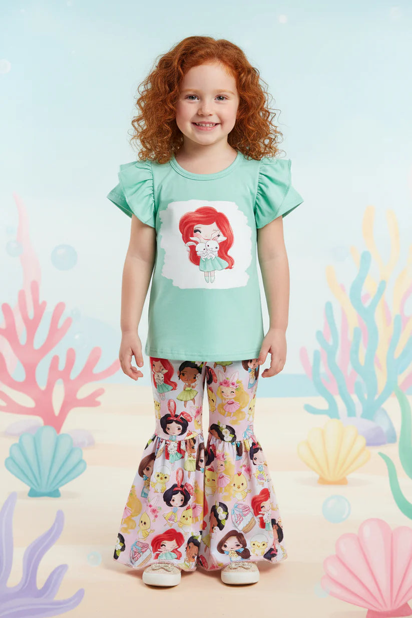 Disney Princess Flutter Bell Bottom Set (For Officially Licensed Merchandise)