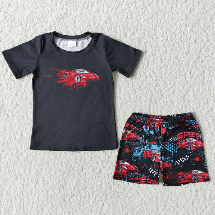 Speed Racer Short Set